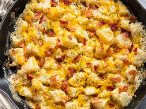 red potato casserole with ranch dressing Chicken Bacon Ranch Potato Casserole