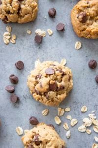 peanut butter oatmeal cookies