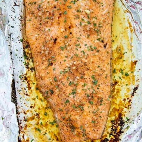 Cajun Garlic Baked Salmon The Salty Marshmallow