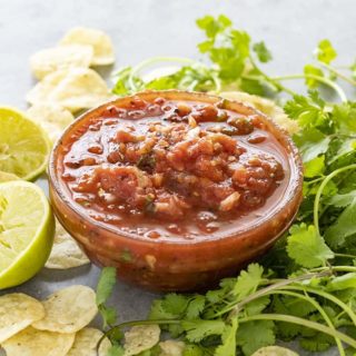 salsa in a bowl