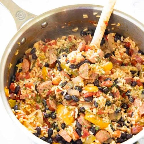 Easy Cajun Rice and Beans