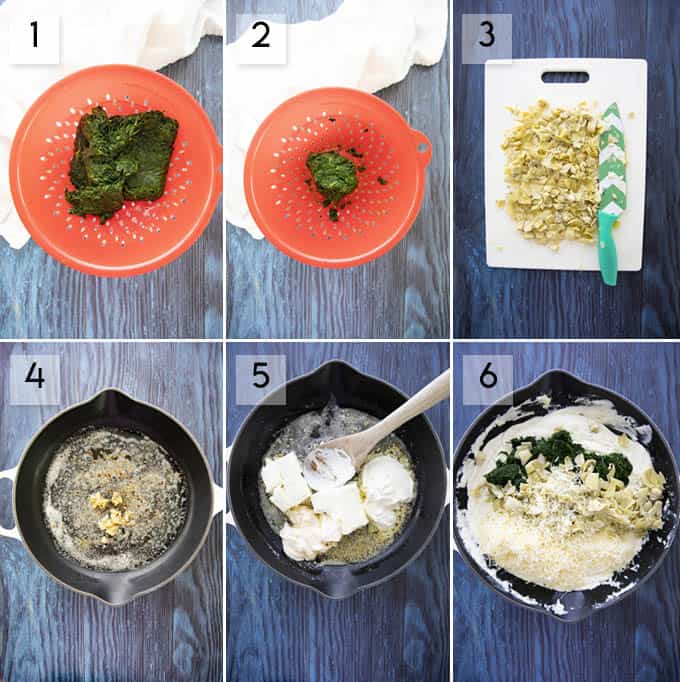 how to make spinach artichoke dip