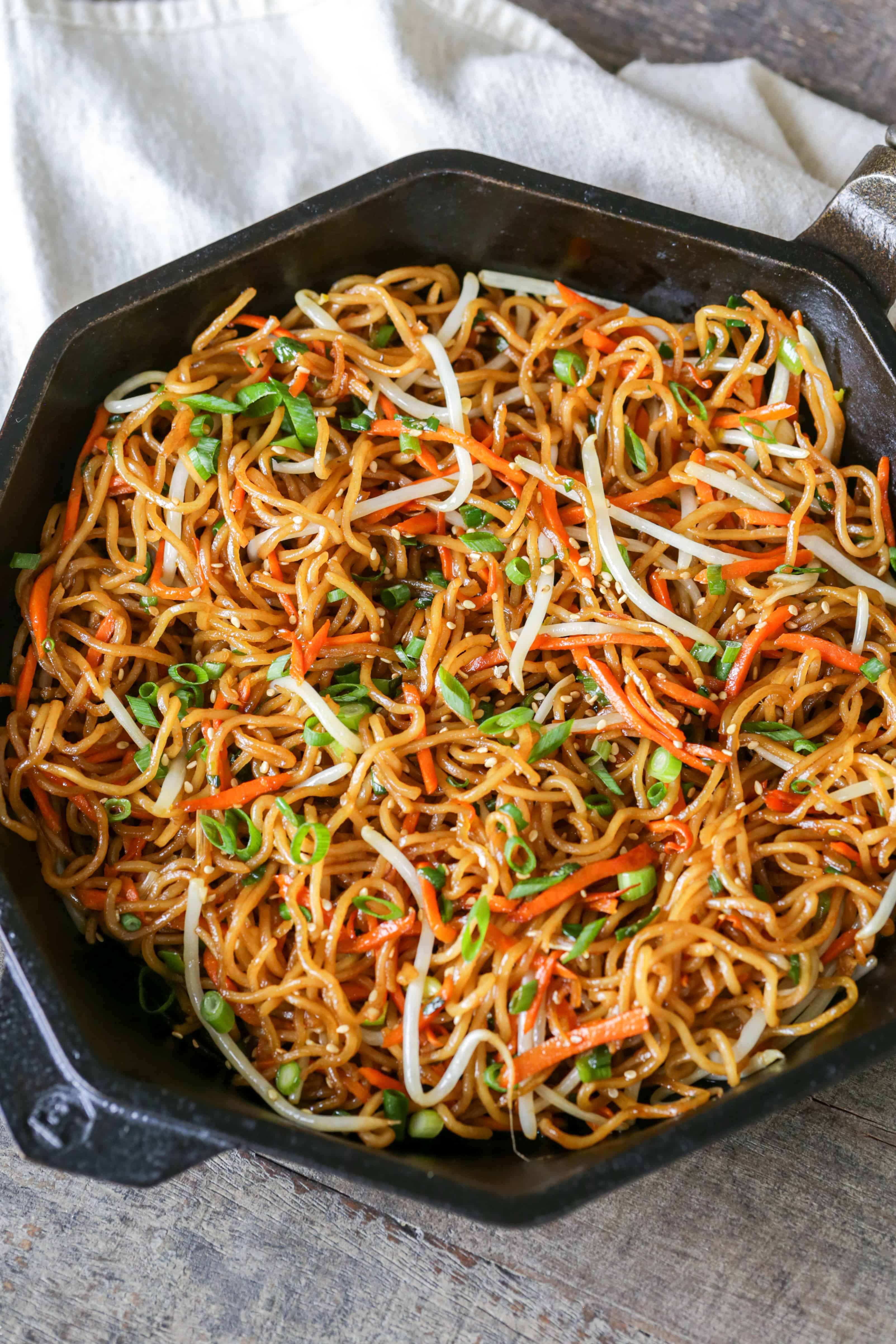 Crispy Pan Fried Noodles