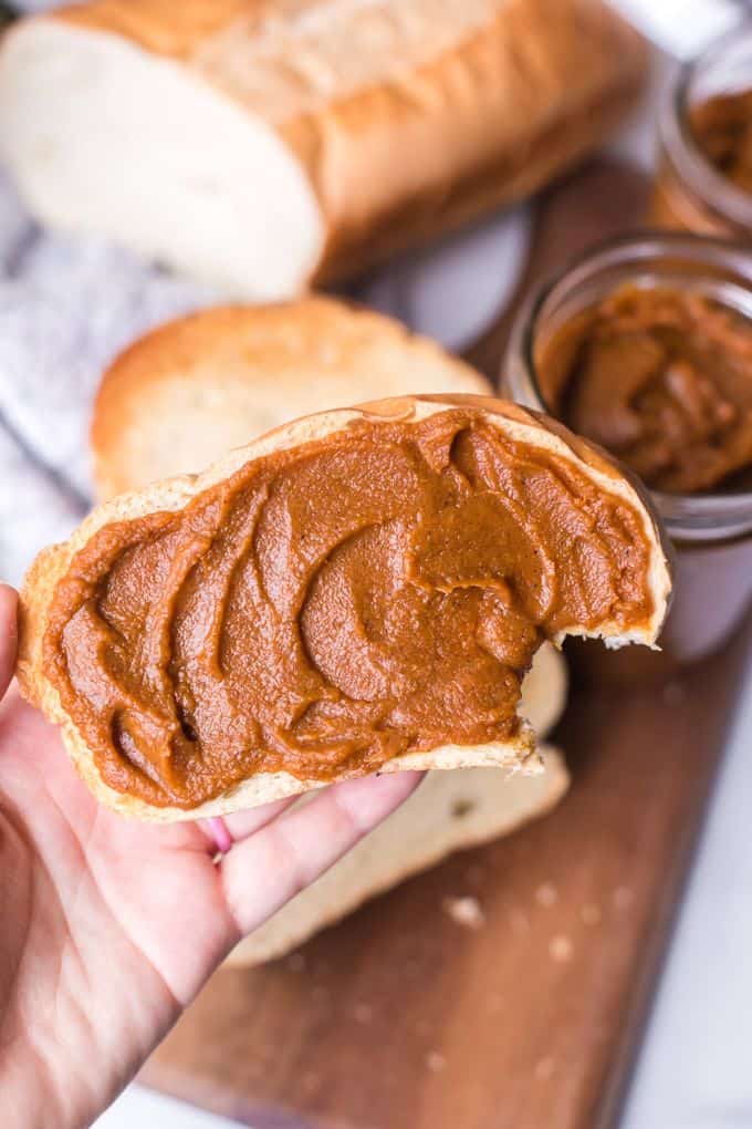 Pumpkin Butter on toast