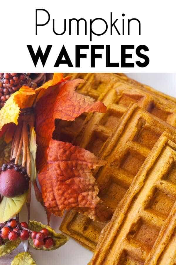 Pumpkin Waffles The Salty Marshmallow