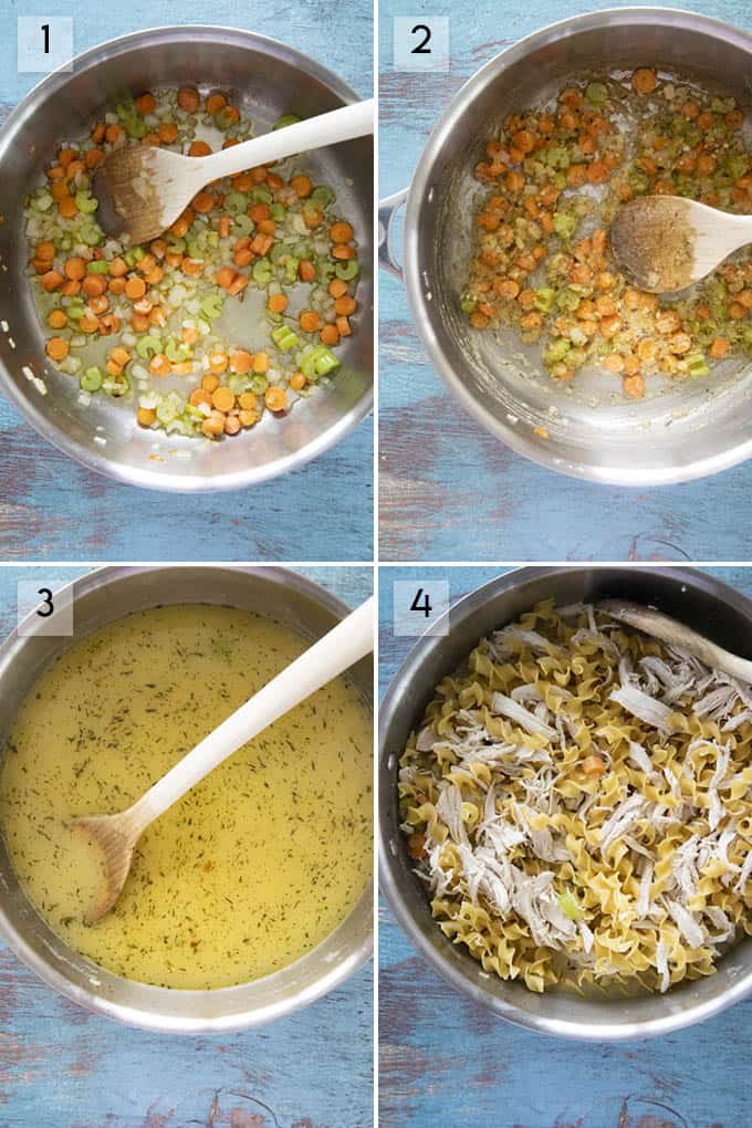 how to make chicken noodle casserole