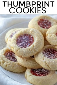 Thumbprint Cookies - The Salty Marshmallow