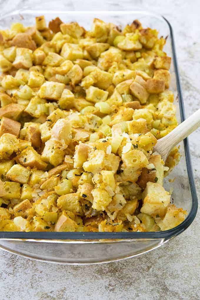 Traditional Thanksgiving Stuffing Recipe - The Food Charlatan