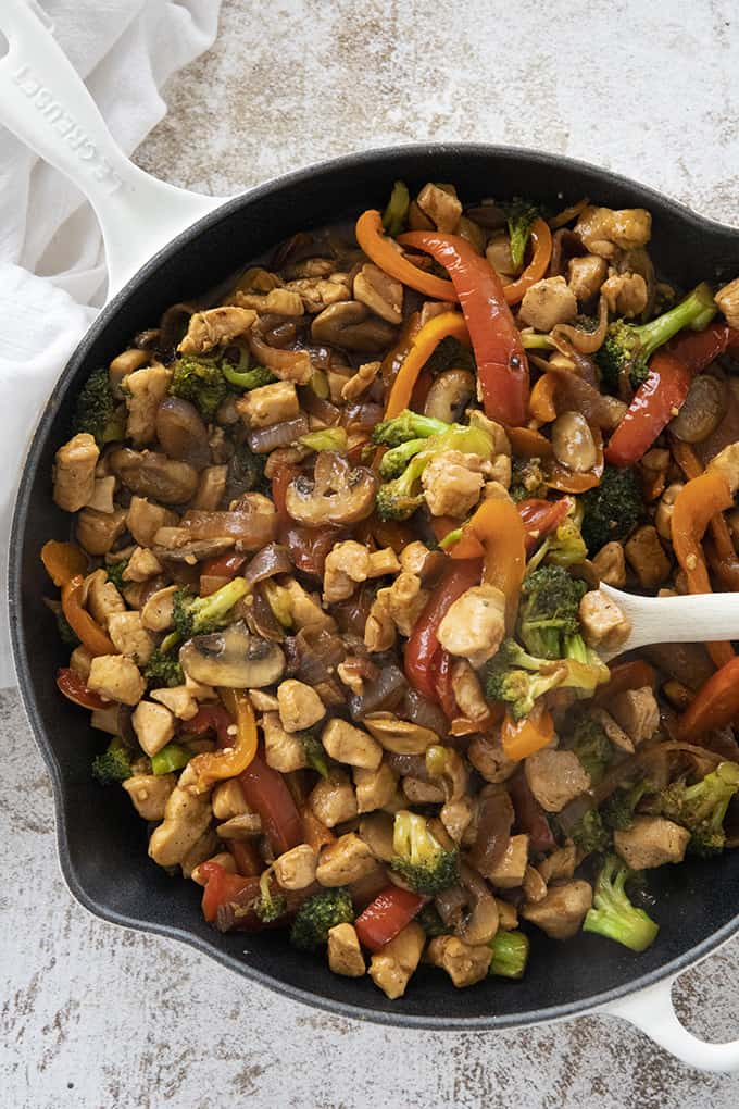 chicken stir fry