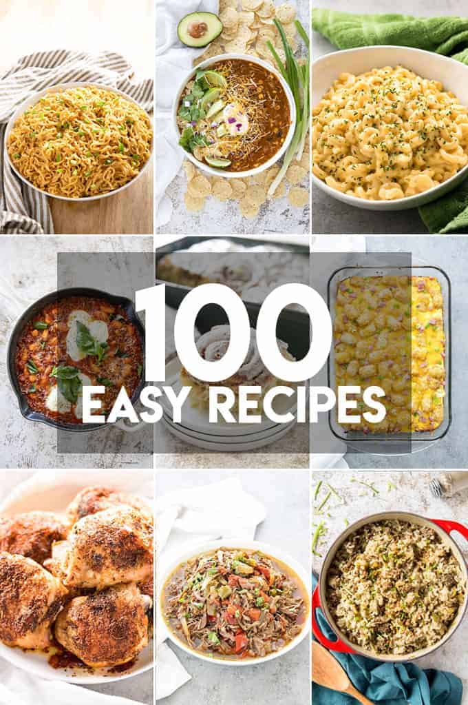 Over 100 Easy Recipes You Can Create!