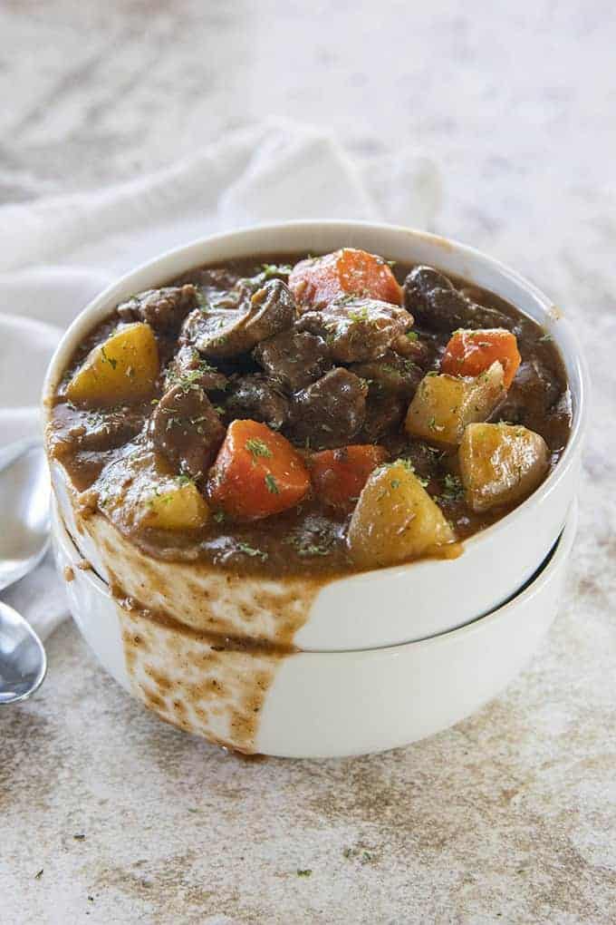 Life Changing Instant Pot Beef Stew Recipe - Pinch of Yum