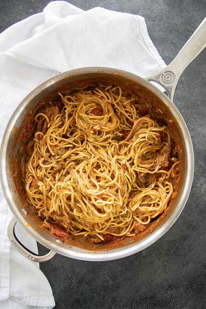 BBQ Spaghetti - The Salty Marshmallow