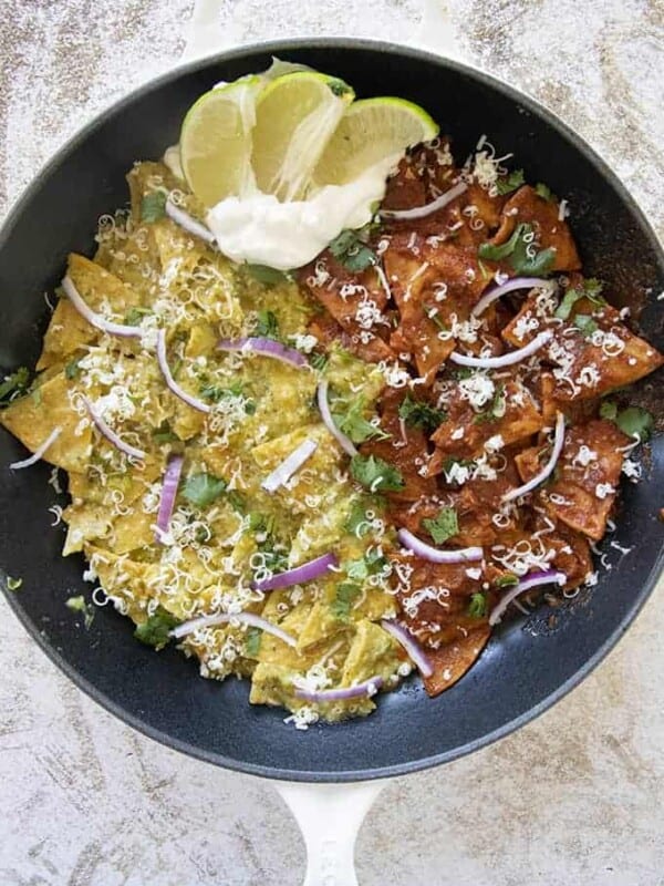 pan of chilaquiles