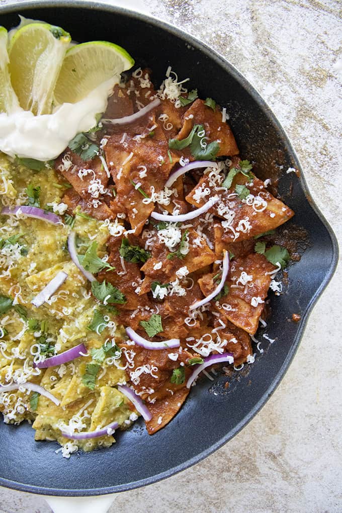 chilaquiles rojos recipe