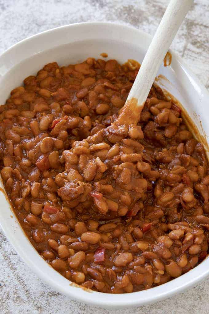 How To Cook Baked Pinto Beans Recipe From Scratch On The Stove - Alfaro ...