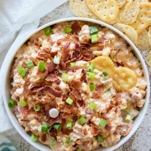 corn dip in bowl