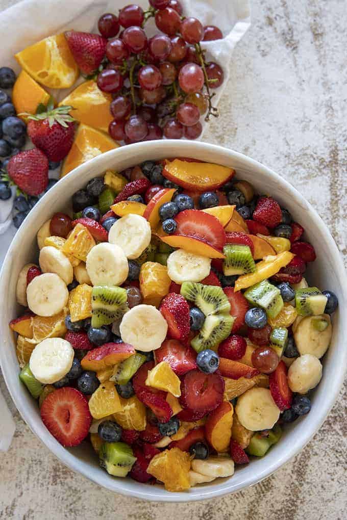 Summer Fruit Salad - JoyFoodSunshine