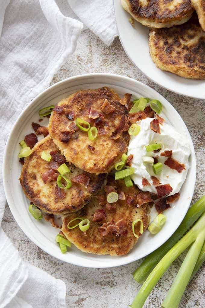 Mashed Potato Pancakes - The Salty Marshmallow