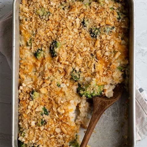 Chicken and Rice Casserole - The Salty Marshmallow