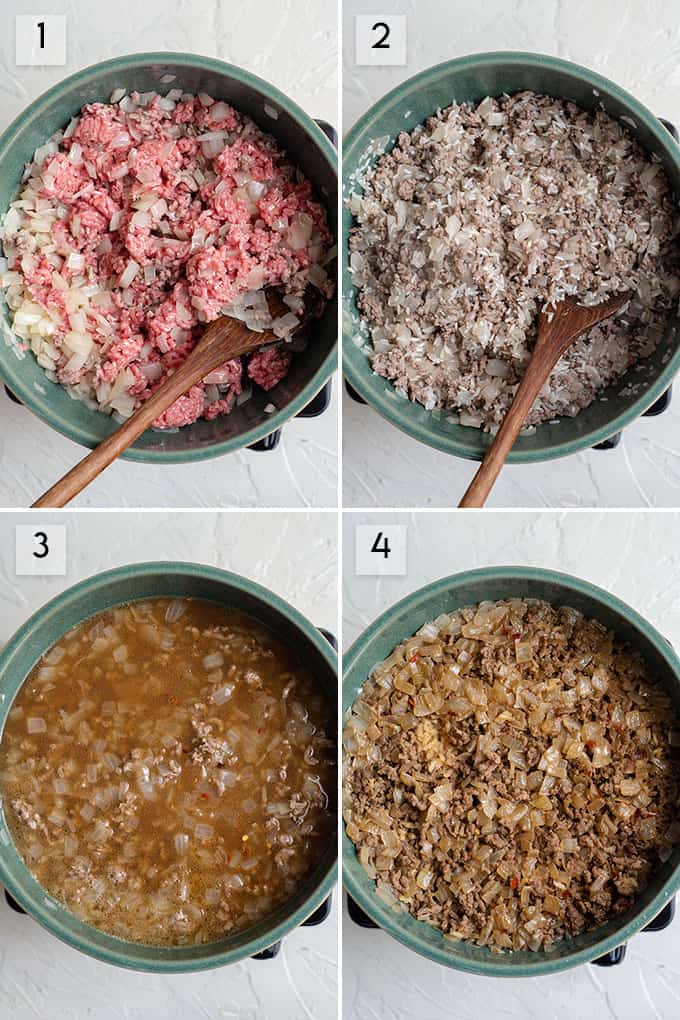 One-Pan Asian Ground Beef and Rice Recipe • FIVEheartHOME