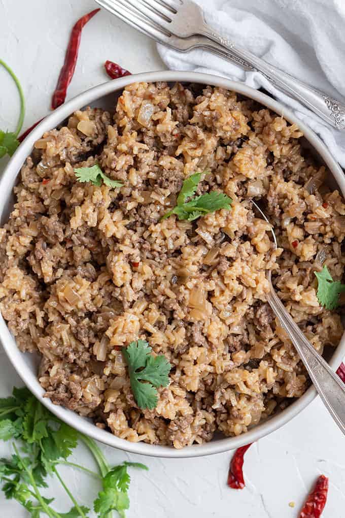 Easy Korean Beef Rice Bowls {15 Minute Meal} - The Busy Baker