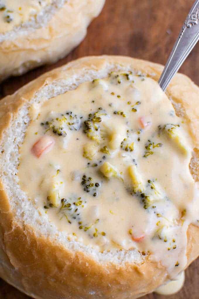 Homemade Bread Bowls - The Salty Marshmallow