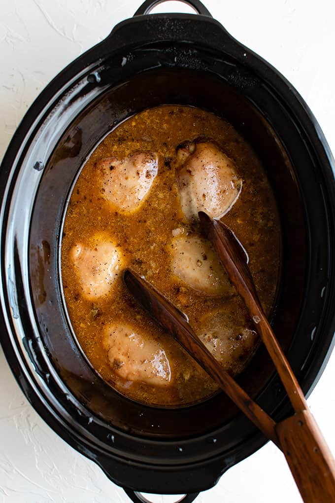 teriyaki chicken in crock pot