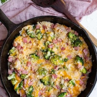 ham and rice casserole