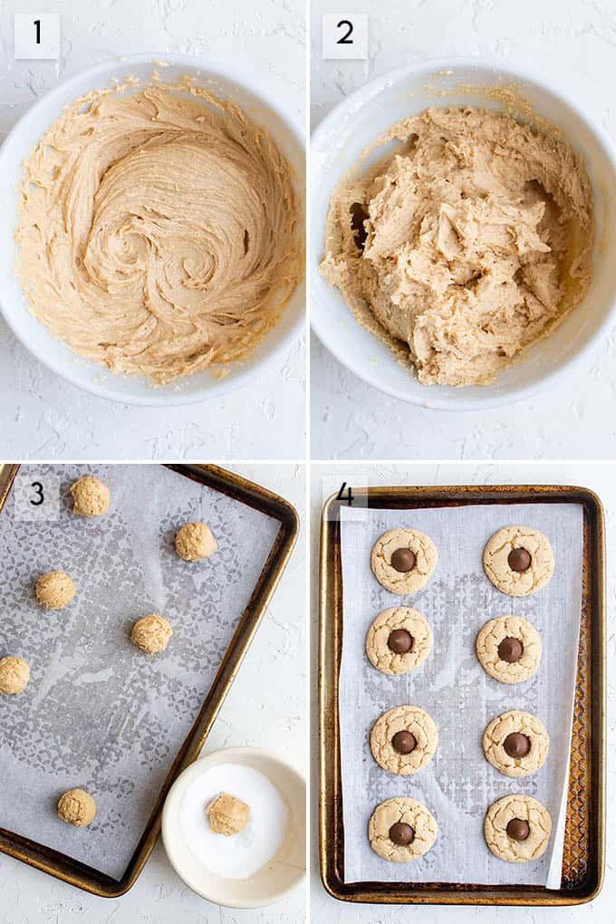 how to make peanut butter blossoms