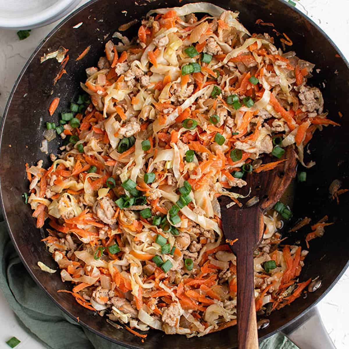 Instant Pot Egg Roll in a Bowl - Daily Yum