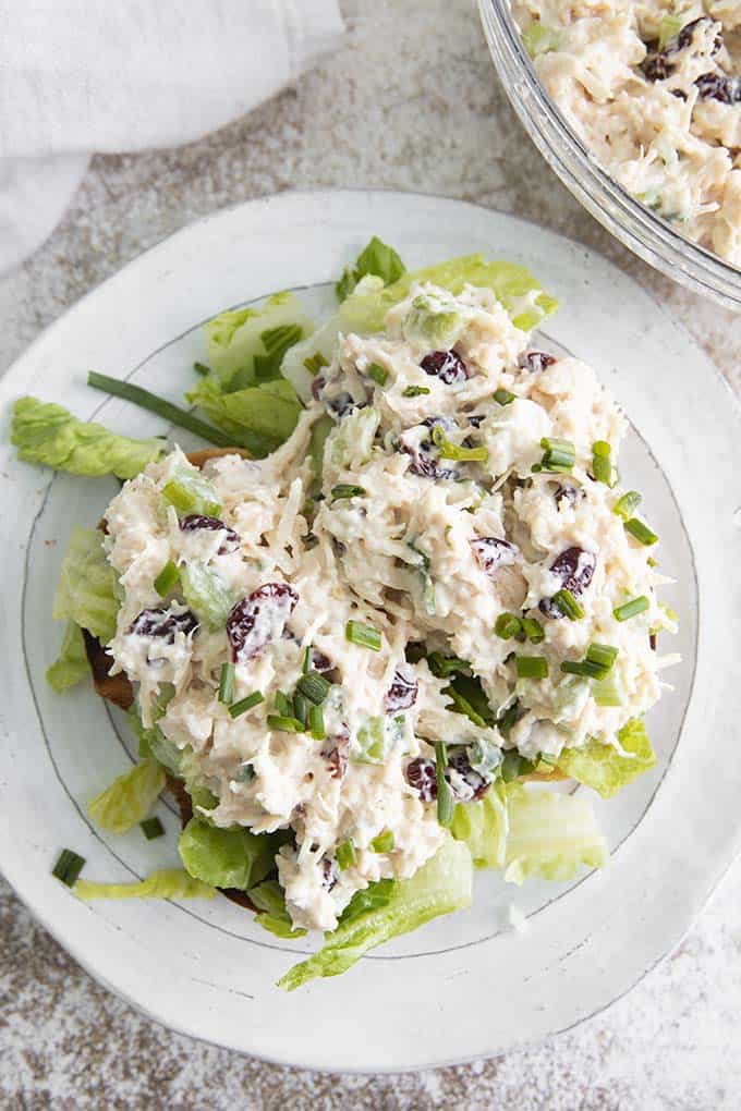 recette salade de poulet