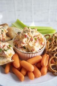 pimento cheese in a bowl