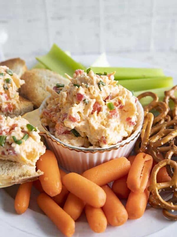 pimento cheese in a bowl