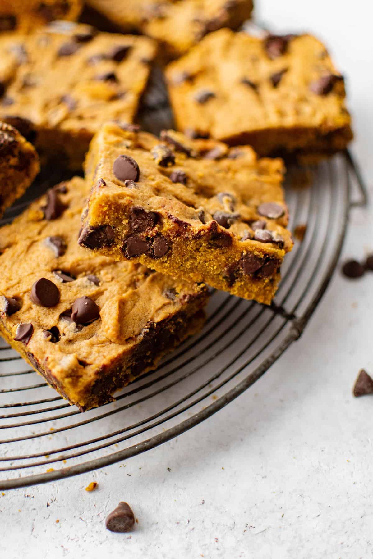 chocolate chip pumpkin bars