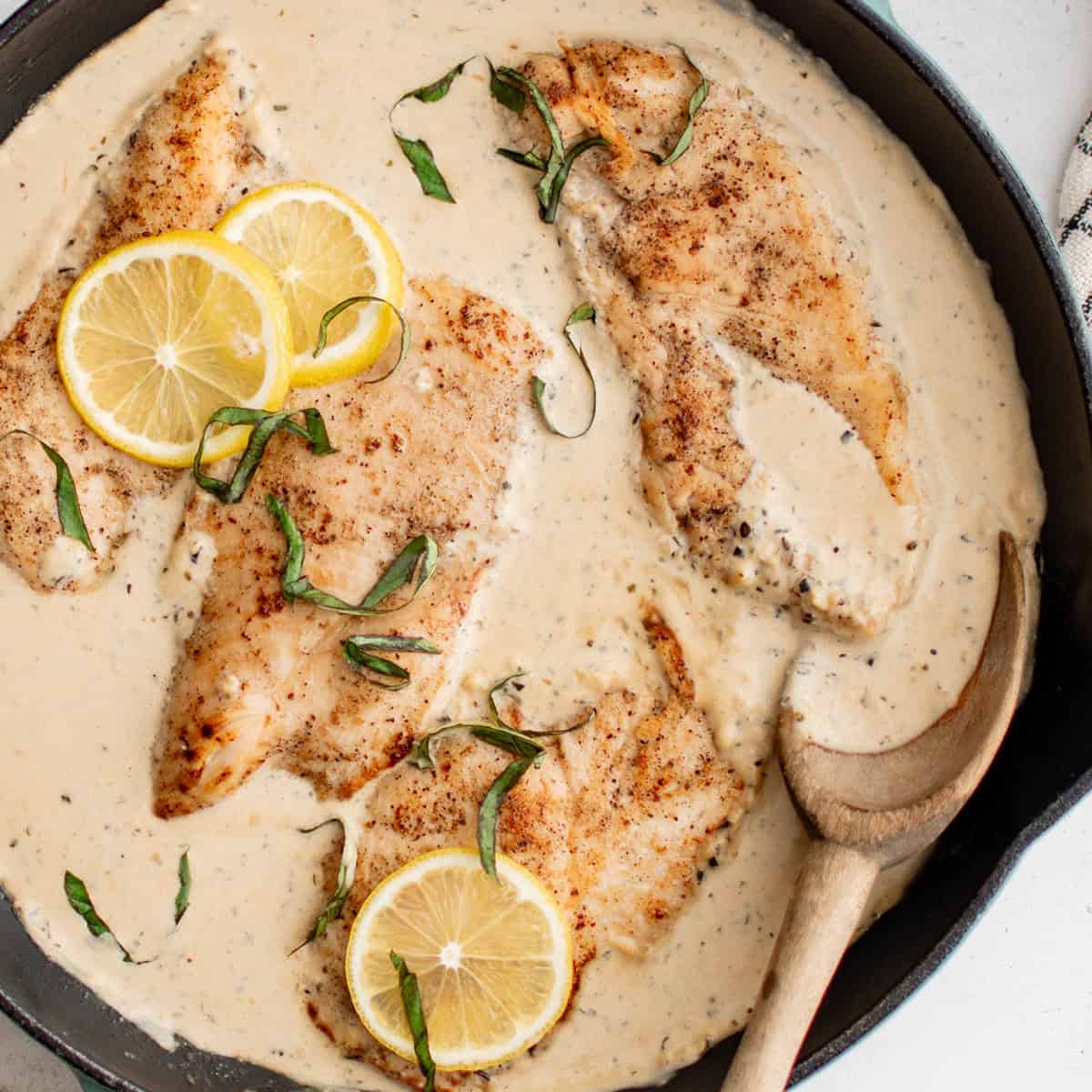 Creamy Lemon Chicken - The Salty Marshmallow