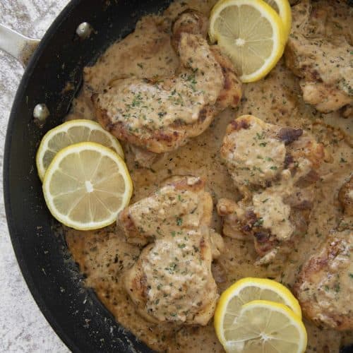 Creamy Lemon Chicken The Salty Marshmallow