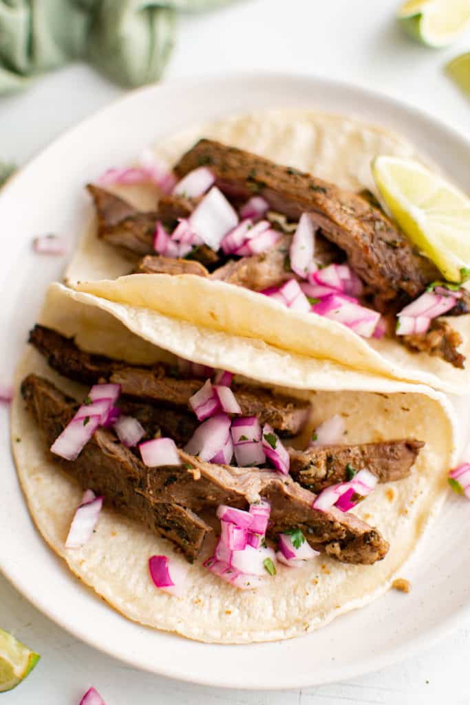 carne asada tacos