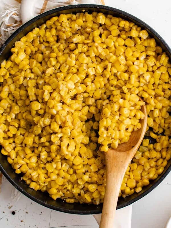 buttered corn recipe skillet