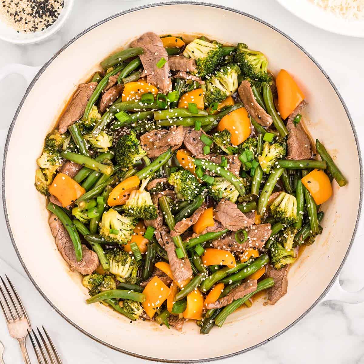 Easy Beef Stir Fry • Salt & Lavender