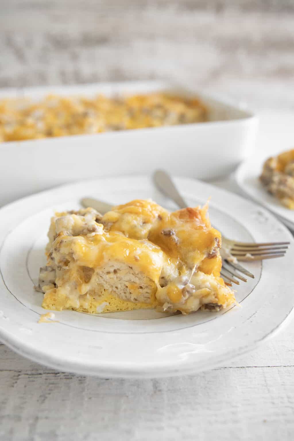 Biscuits and Gravy Casserole The Salty Marshmallow