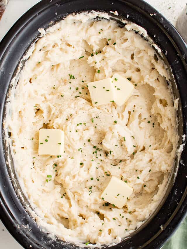 Cream Cheese Mashed Potatoes The Salty Marshmallow 
