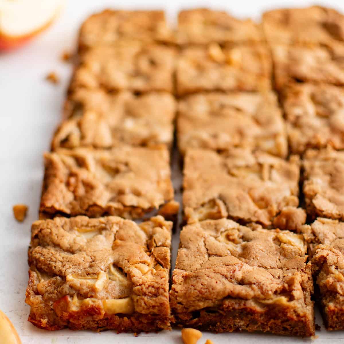Butterscotch Apple Blondies