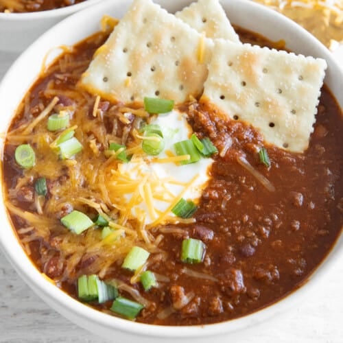 Best Chili Recipe - The Salty Marshmallow