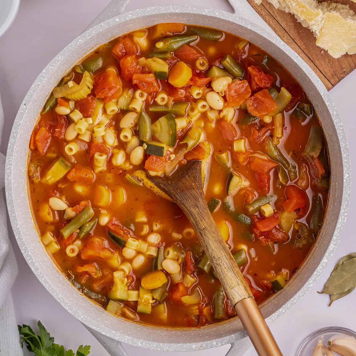 Minestrone Soup - The Salty Marshmallow