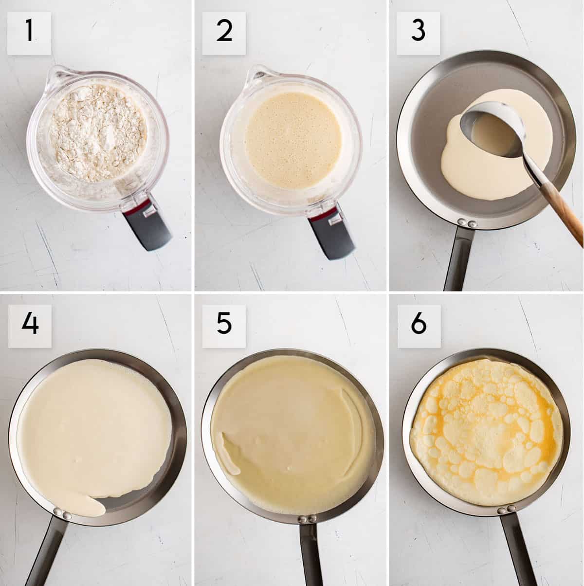 photo collage how to make crepes