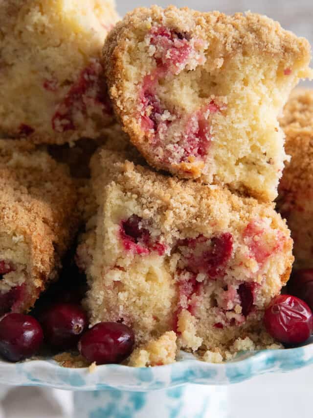 Classic Cranberry Salad The Salty Marshmallow   Cranberry Coffee Cake Featured 640x853 