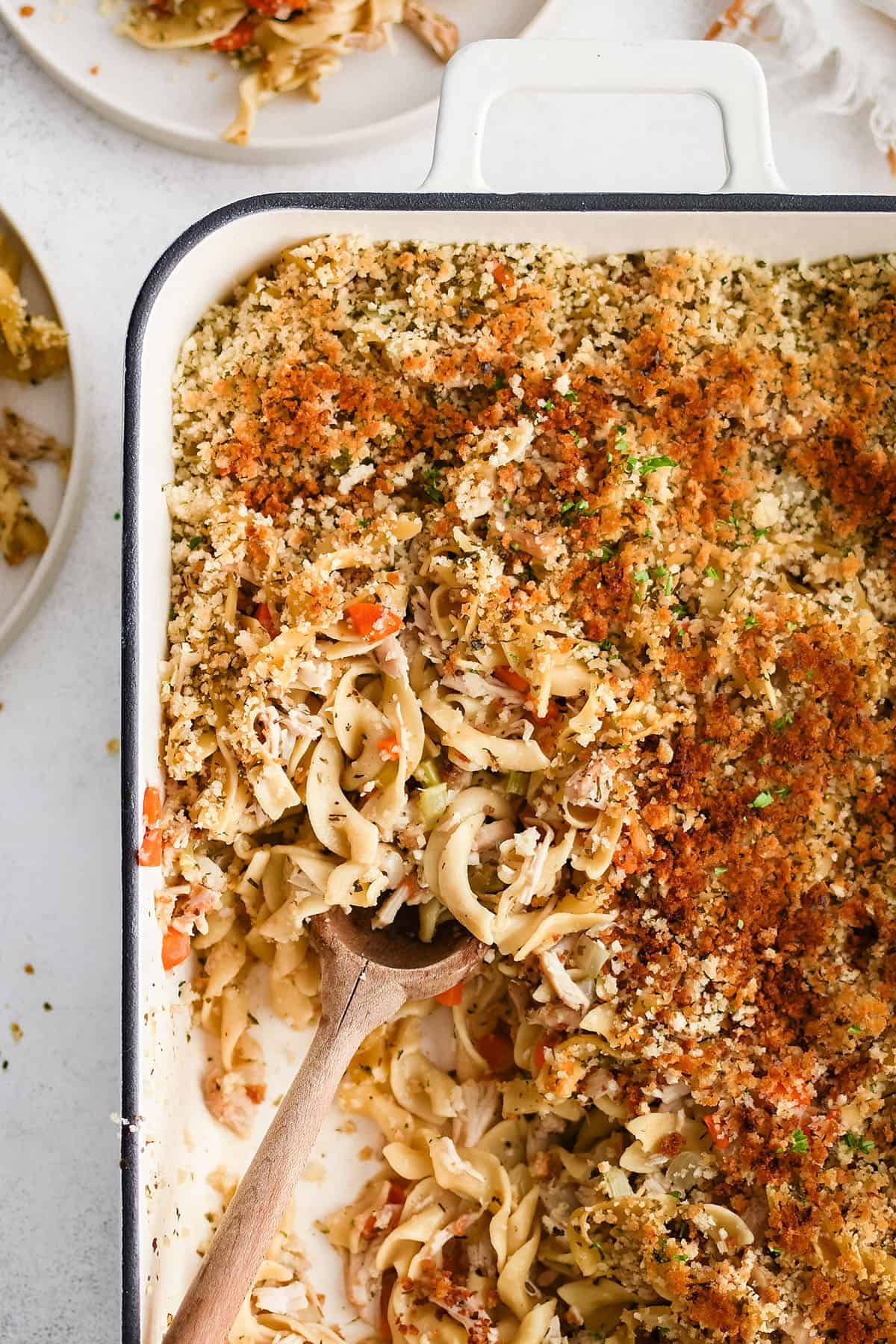 Chicken Noodle Casserole - The Salty Marshmallow