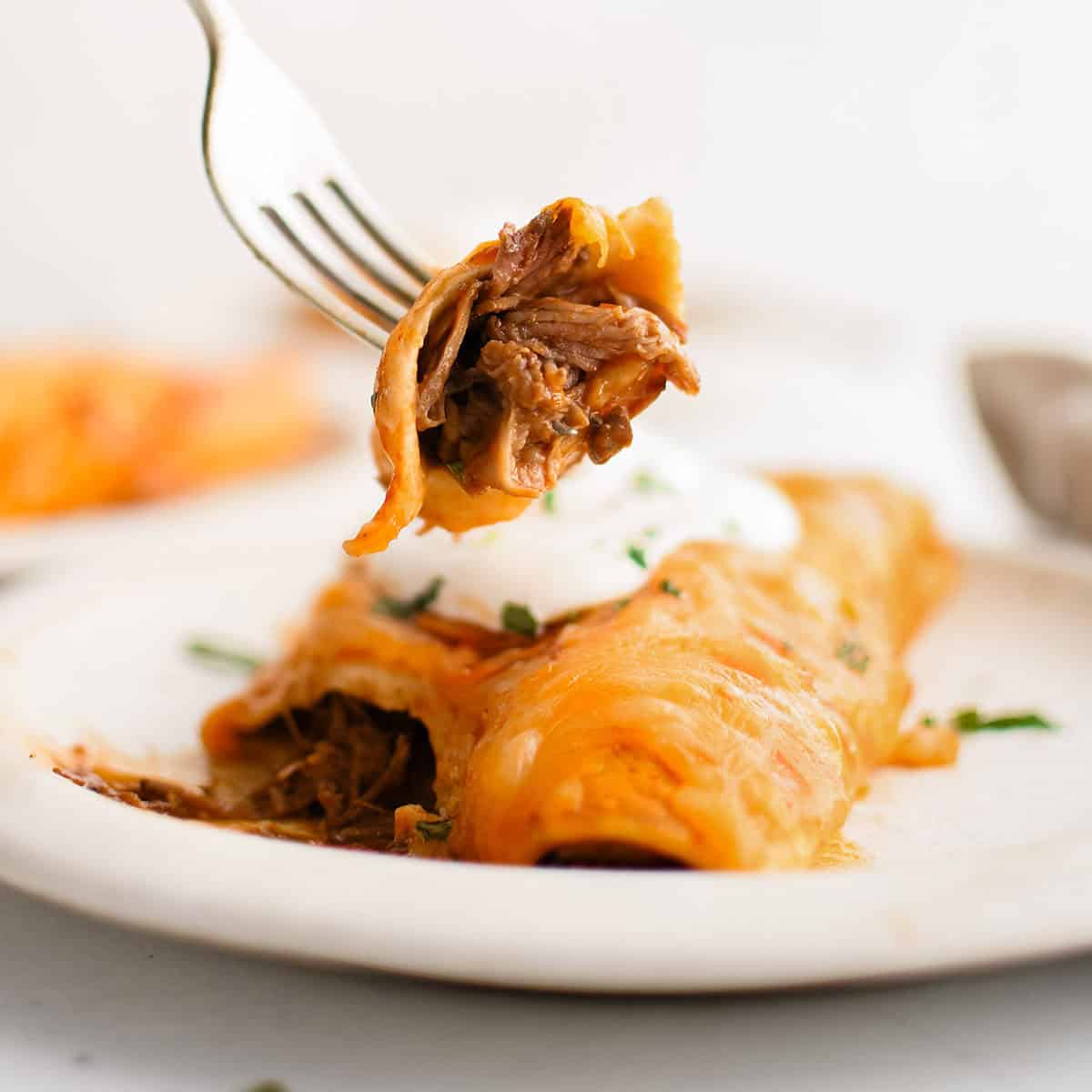 Shredded Beef Enchiladas The Salty Marshmallow