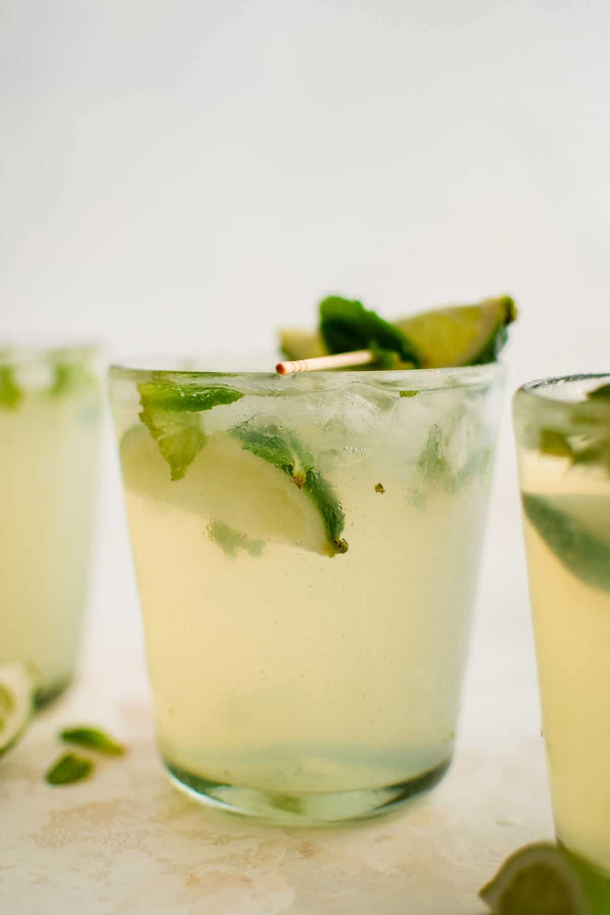 photo of three mojitos