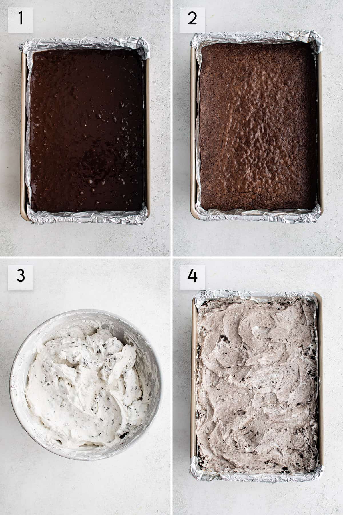 how to make brownie bottom oreo cheesecake bars